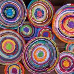 coiled fabric bowls